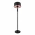 Moderna Artix 2000W Nero a Pavimento