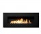 Nero 1450 - Biocamino da parete nero di Icon Fires, design moderno