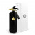 Estintore nero da 2 kg con emblema dorato