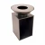 Onyx Ø60 braciere con griglia e vano legna