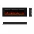 Camino elettrico Titanite 127 cm ScandiFlames Electric nero da incasso frontale