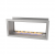 Biocamino  Slimline FBDS1100 in acciaio inox di Icon Fires