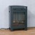 Camino elettrico freestanding nero compatto di ScandiFlames Electric