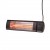 Riscaldatore Eco High-line 1500W nero con design moderno per terrazze e balconi