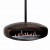 Hein & Haugaard UFO-80 biocamino da soffitto in finish ossidato