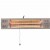 Riscaldatore da esterni Qatar 1500 Watt montato a parete - Sunred